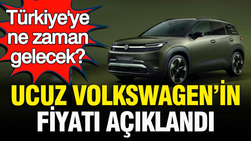 Ucuz volkswagenin almanya fiyati aciklandi turkiyeye ne zaman gelecek wtv5T5Kx